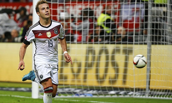 Mario Gotze strikes twice against Poland to send Germany top of Euro 2016 group