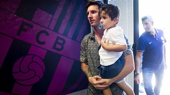 Messi's new son: It's a boy!
