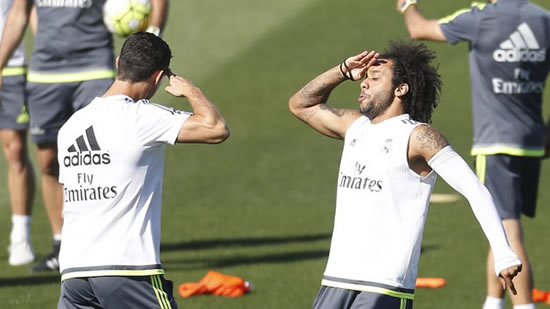 Commander Ronaldo's secret salute