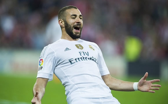 Athletic Bilbao 1 - 2 Real Madrid : Karim Benzema brace clinches victory for Real Madrid