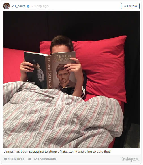 Jamie Carragher trolls Steven Gerrard with superb Instagram post