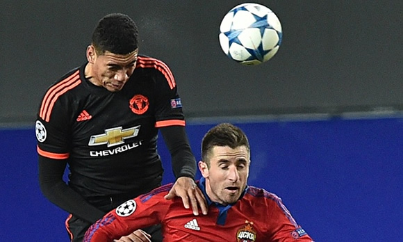Louis van Gaal sees Chris Smalling as a Manchester United captain in waiting