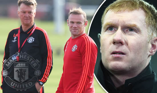 Don't blame Wayne Rooney: Man Utd legend Paul Scholes hits out at Louis van Gaal's tactics