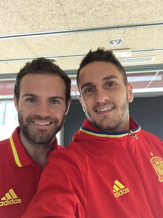 Juan Mata goes ‘morning shooting’ with reported Chelsea target