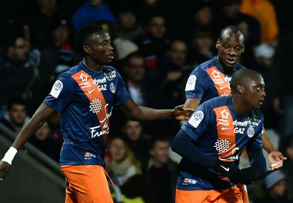 Lyonnais 2 - 4 Montpellier: Casimir Ninga scores twice as Montpellier stun Lyon