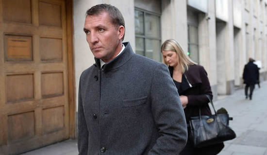 Former Liverpool boss Brendan Rodgers and ex-wife agree divorce settlement