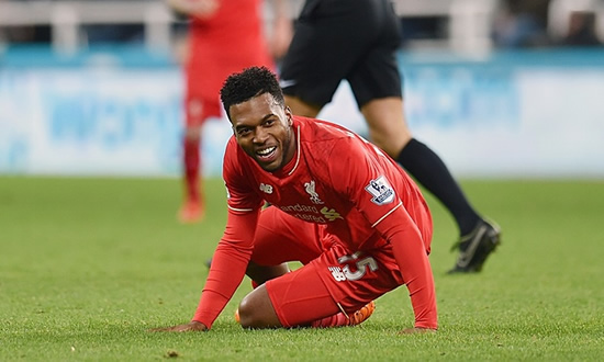 Daniel Sturridge injured again and set to miss Liverpool’s busy festive period
