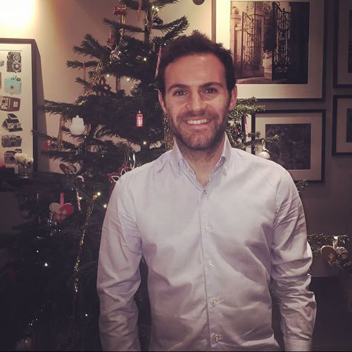 Juan Mata sends Christmas message to Man Utd fans