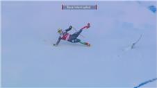 Must See! Italian skier takes never-ending tumble
