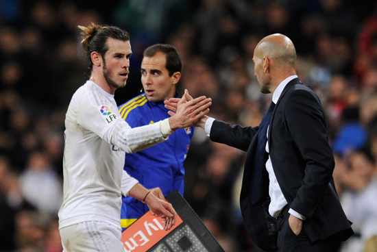 Real Madrid 5 - 0 Deportivo La Coruna: Gareth Bale nets three as Zinedine Zidane wins first game as Real Madrid boss