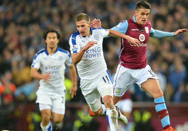 Aston Villa 1-1 Leicester City: Mahrez misses penalty as Foxes drop points