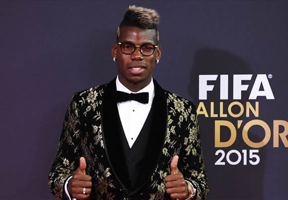 Pogba's private message to Messi at the Ballon d'Or awards