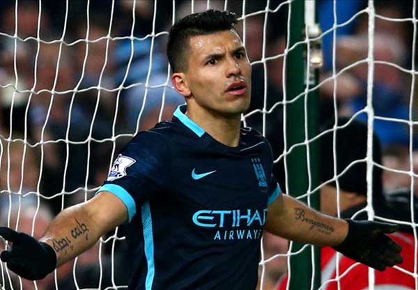West Ham 2-2 Manchester City: Aguero rescues draw for Pellegrini's men