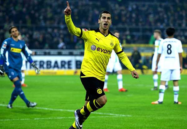 Borussia Monchengladbach 1-3 Borussia Dortmund: Mkhitaryan masterminds splendid win