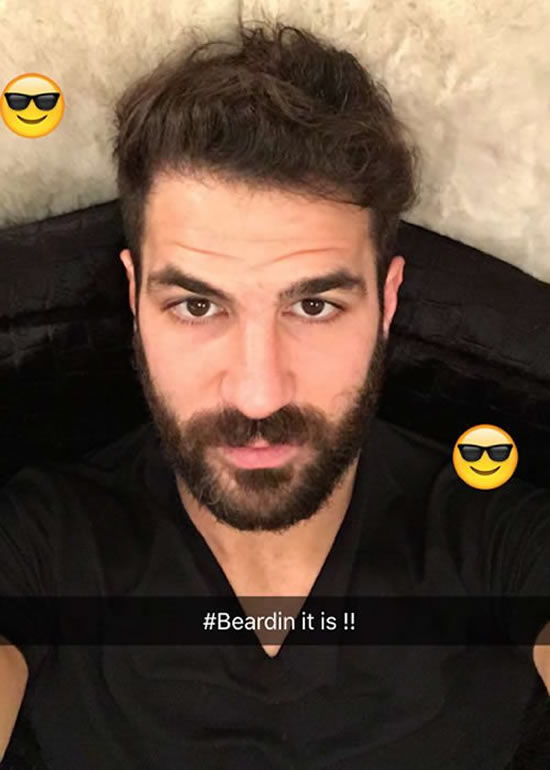 Cesc Fabregas shows off ripped physique ahead of Chelsea v Man Utd
