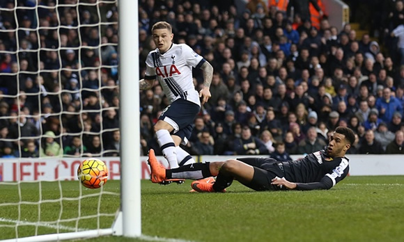 Tottenham Hotspur 1 - 0 Watford: Kieran Trippier strike against Watford propels Tottenham into second