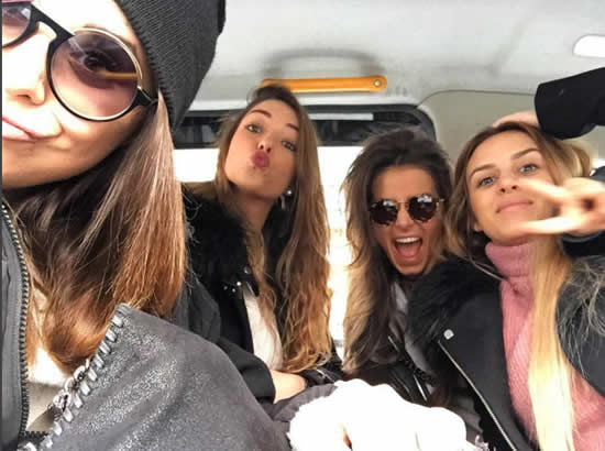 Matteo Darmian's girlfriend Francesca Cormanni posts picture on way to Chelsea-Man United