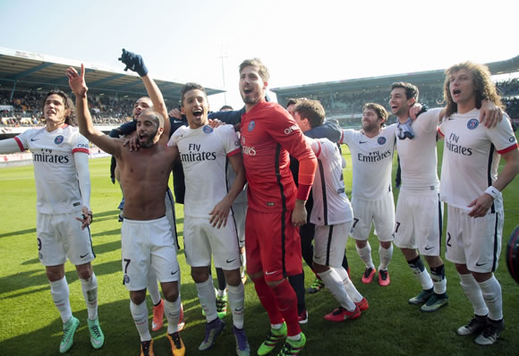 ES Troyes AC 0 - 9 Paris Saint Germain: Four-goal Zlatan Ibrahimovic inspires Paris St Germain to Ligue 1 title triumph