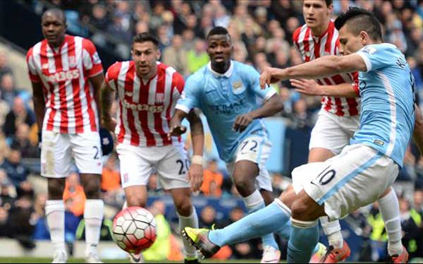Manchester City 4-0 Stoke City: Iheanacho scores twice as City strengthen grip on Champions League spot