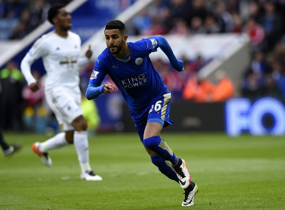 Leicester City 4 - 0 Swansea City: Leonardo Ulloa at the double as Leicester take step towards title