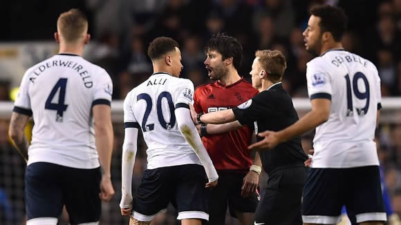 Spurs' Dele Alli could face violent conduct ban for striking Claudio Yacob