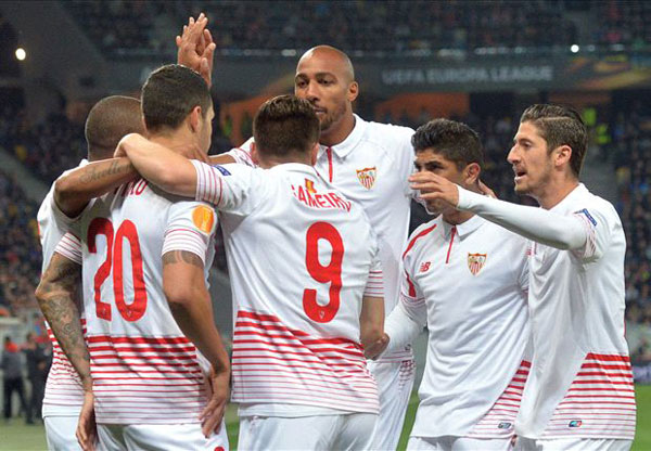 Shakhtar Donetsk 2-2 Sevilla: Gameiro penalty gives Emery's men advantage