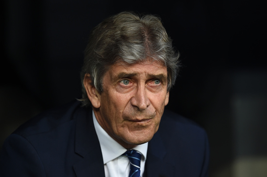 Manuel Pellegrini says Man City were 'unlucky' to exit Champions League to Real Madrid