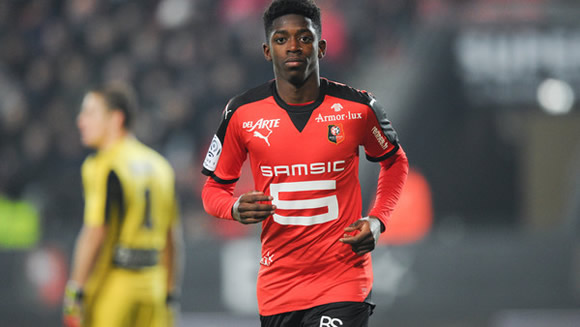 Borussia Dortmund announce signing of Ousmane Dembele from Rennes