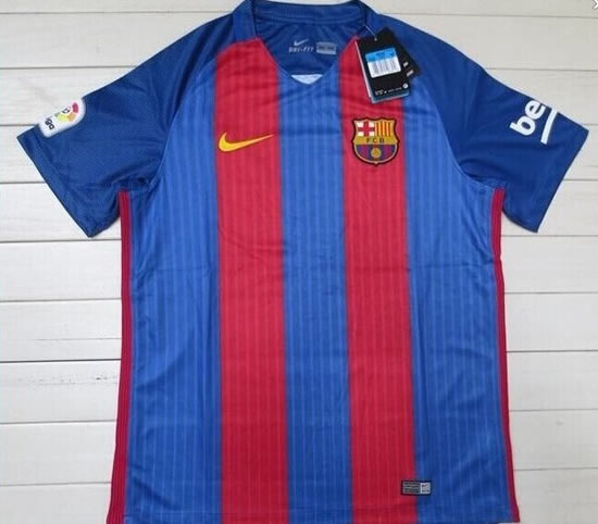 Leaked: Barcelona’s home kit for 2016/17 season revealed