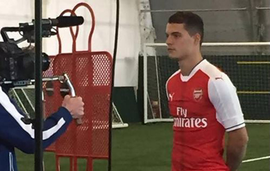 Arsenal leak confirms Xhaka signing