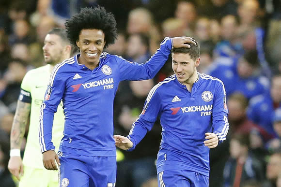 Jose Mourinho wants to pay £60million for reunion with Willian at Manchester United after Chelsea ace praised former boss