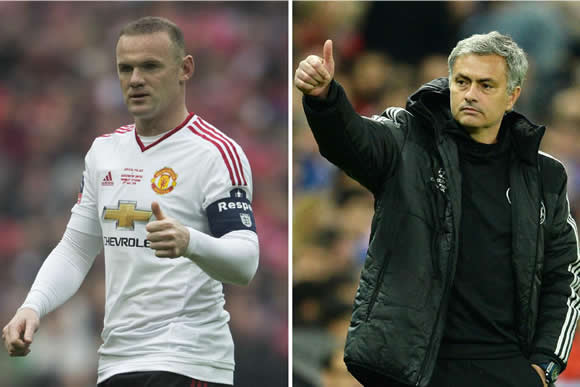 Jose Mourinho gives Wayne Rooney thumbs up to have Manchester United testimonial on August 3 at Old Trafford