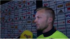 Larsson- We will take criticism and move on