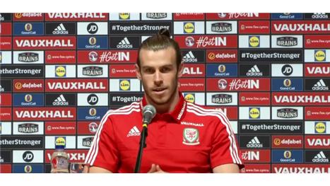 Bale 'happy' with drawing Northern Ireland