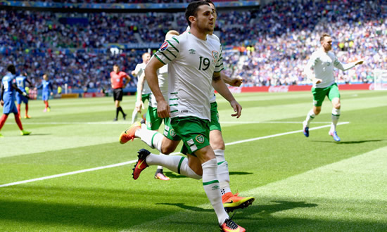 Ireland hero Robbie Brady could be moving to Leicester for a bargain fee