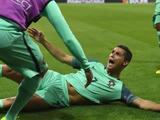  HE'S THE SPECIAL RON Euro 2016: Cristiano Ronaldo proved he is the Bernabeu king in Lyon and Gareth Bale is only the prince 