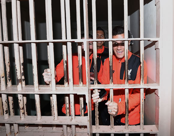 Snapped: Philippe Coutinho gets locked in cell in haunted Alcatraz prison