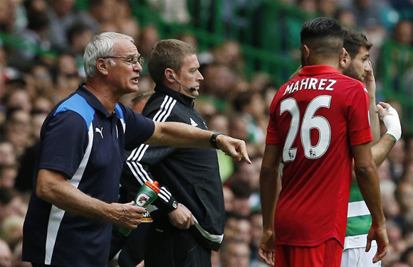 Claudio Ranieri still confident that Riyad Mahrez will stay at Leicester this summer