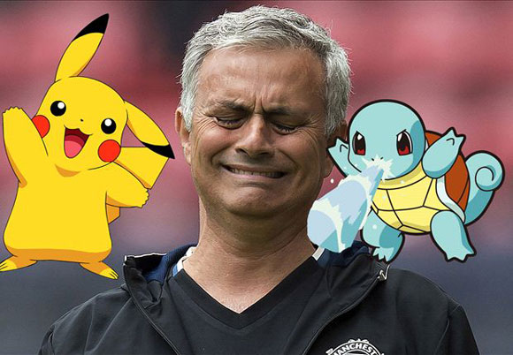 RUMOURS: Mourinho bans Pokemon Go from Manchester United dressing room