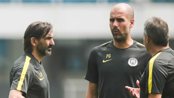 Manchester City boss Pep Guardiola says overweight players risk injury