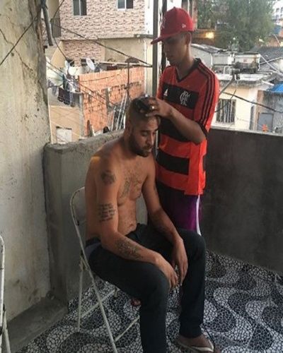 Former Brazil striker Adriano living in a favela