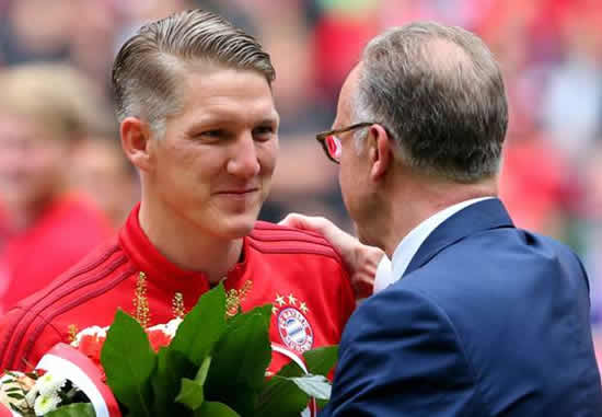 Rummenigge: I feel sorry for Schweini - but he's not returning to Bayern