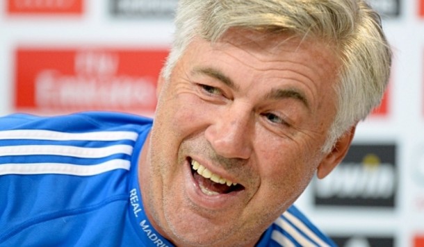 Ancelotti happy with current squad