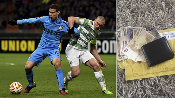 Celtic fan gets wallet returned 18 months after losing it during Inter Milan away trip