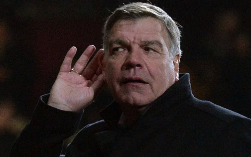 Big Sam names first England squad: Arsenal and Man United stars dropped