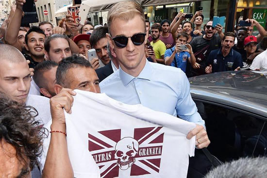 Twitter goes crazy as Joe Hart exiled to Torino