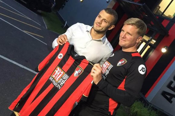 Done Deal: Bournemouth confirm Jack Wilshere signing