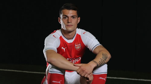 Granit Xhaka: I didn’t join Arsenal just to sit on the bench
