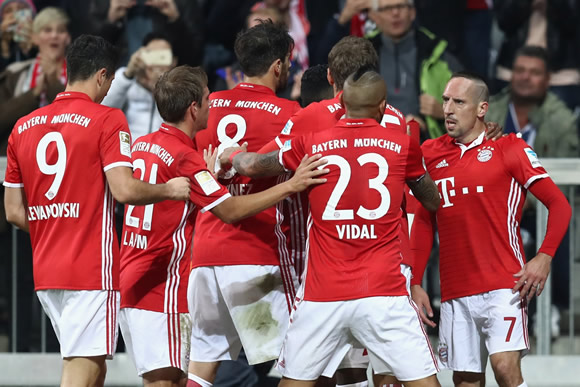 Bayern Munich 3 - 0 Hertha BSC Berlin: Carlo Ancelotti yet to drop a point as Bayern Munich coach
