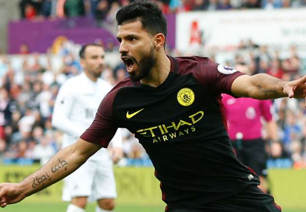 Swansea City 1-3 Manchester City: Aguero returns with a double as visitors keep winning